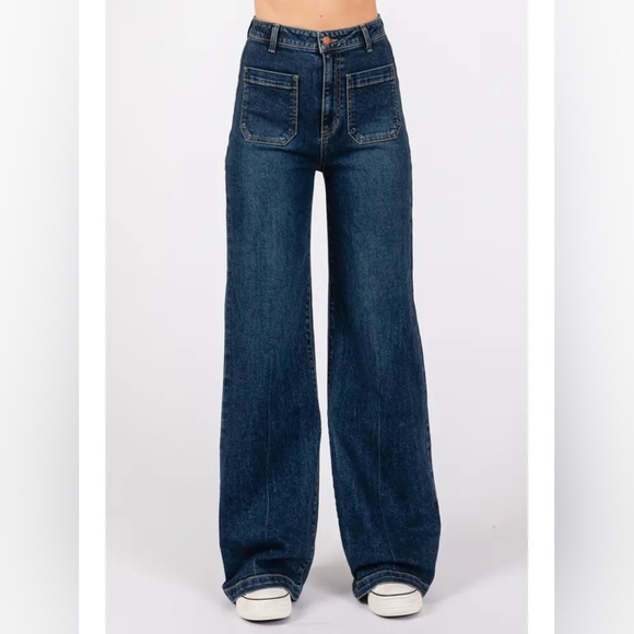 Bianca High Rise Dark Wash Jeans